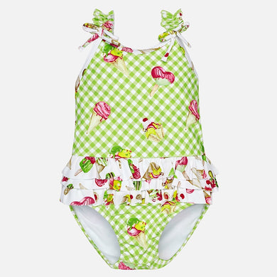 Girls Ice Cream Swim Suit