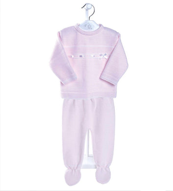 Knitted Top and Trousers Set