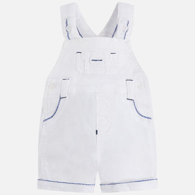 Cotton Overalls (Dungarees) With Stitched Detail