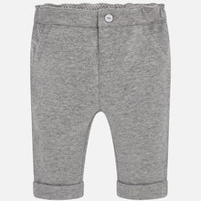 Baby Boys Soft Lined Jersey Trousers with Detailed Front and Back Pockets