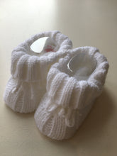 Baby Boys Knitted Bootees (gift boxed)