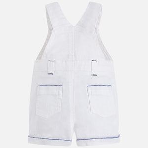 Cotton Overalls (Dungarees) With Stitched Detail