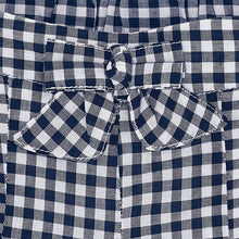 Girls Gingham Shorts with Bow Detail