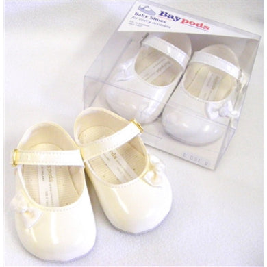 Baby Girls Patent Bow Shoes