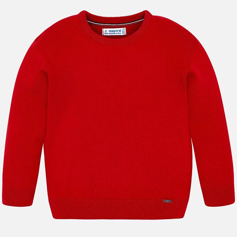 Boys Long Sleeved Soft Fine Knit Jumper