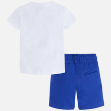 Short Sleeve Printed T-Shirt & Shorts Set