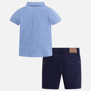 Boys Polo Shirt & Shorts Set