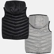 Boys Reversable Padded Gillet with Mayoral Detailed Logo
