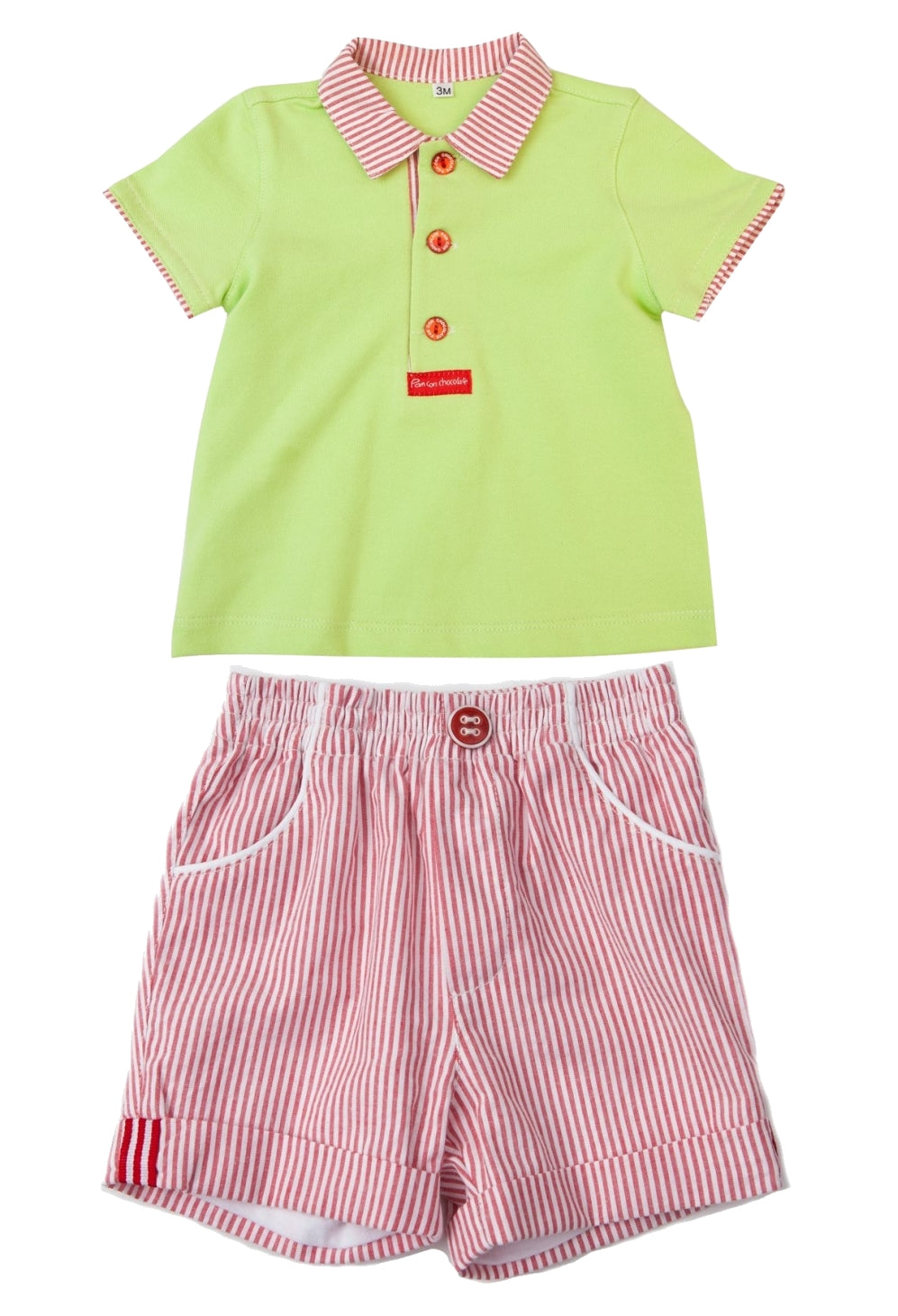 Shorts and Polo Shirt Set
